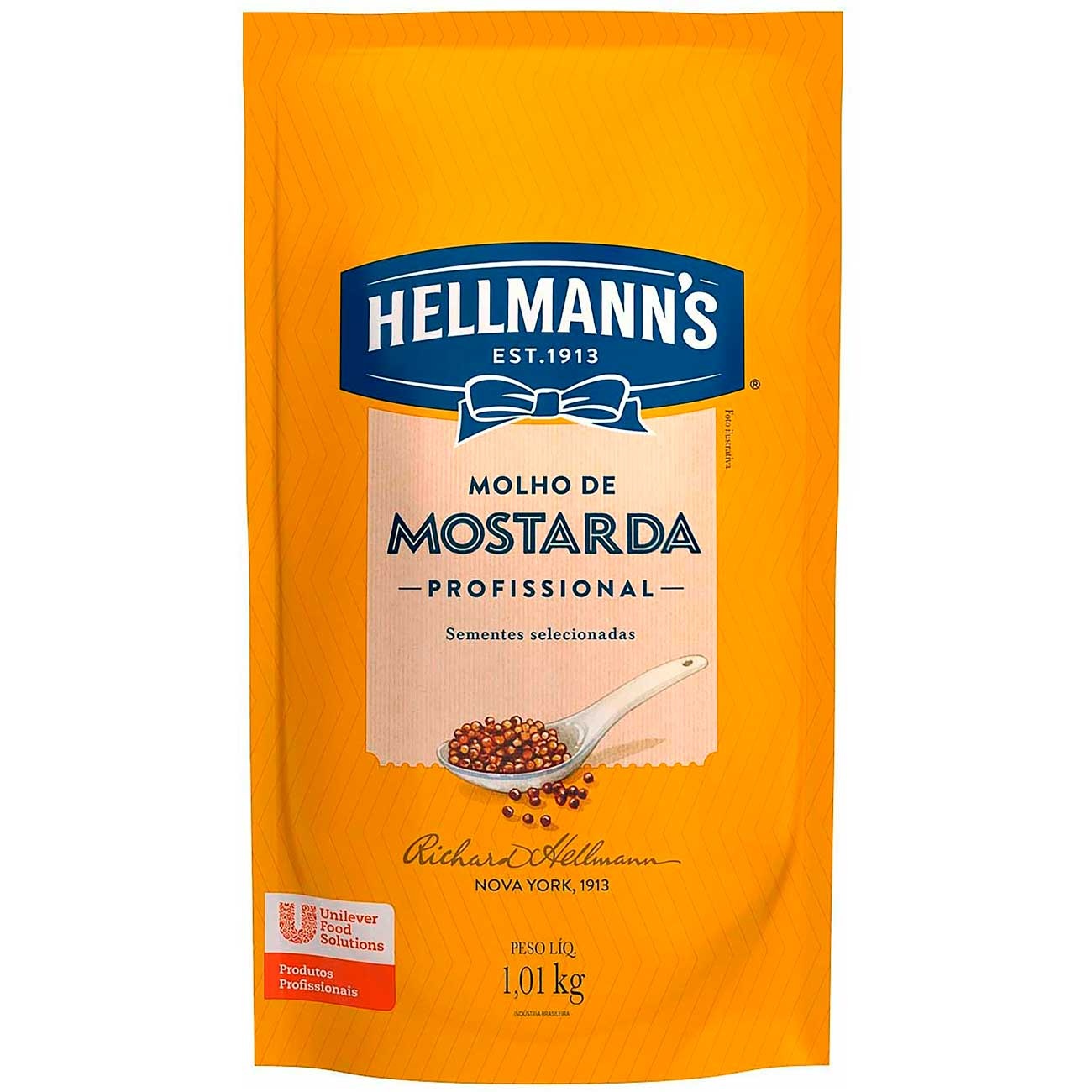 MOSTARDA HELLMANNS 1,01 KG SACHE