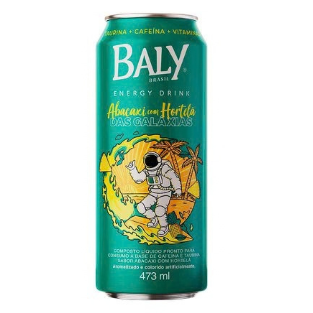 ENERGÉTICO BALY 473 ML ABACAXI E HORTELÃ LATA
