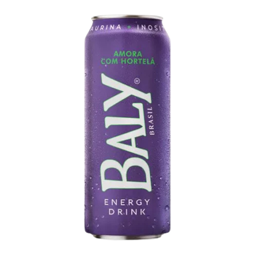 ENERGÉTICO BALY 473 ML AMORA E HORTELÃ LATA