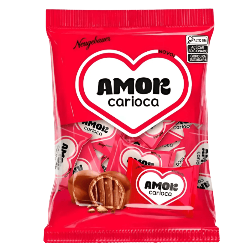 BOMBOM AMOR CARIOCA 500 G PACOTE