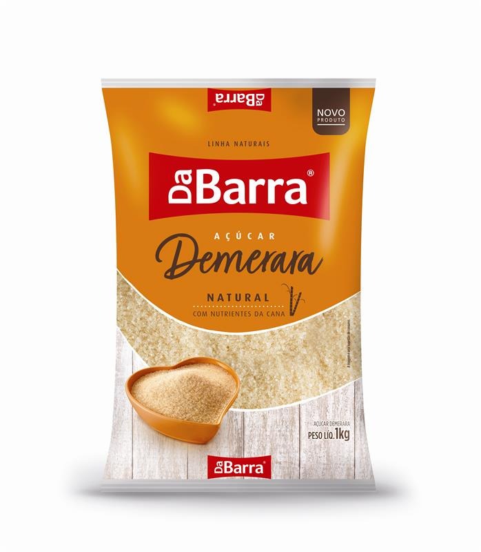 ACUCAR DEMERARA DA BARRA 1KG