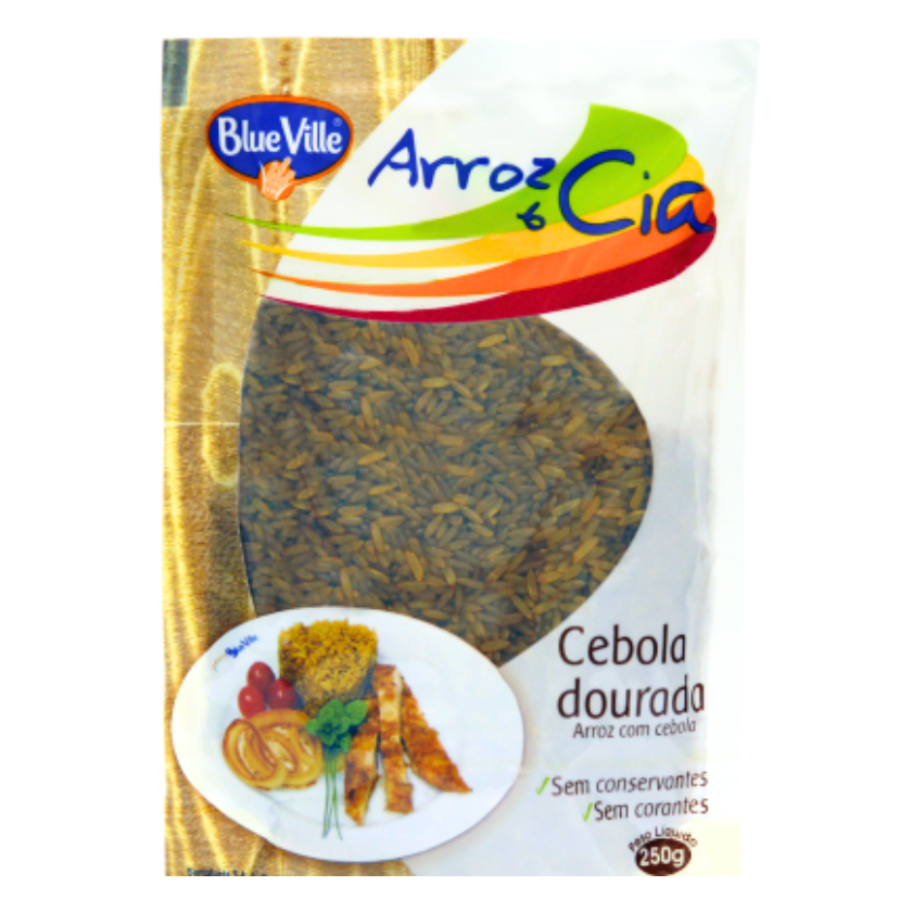 ARROZ BLUE VILLE COM CEBOLA DOURADA 250G