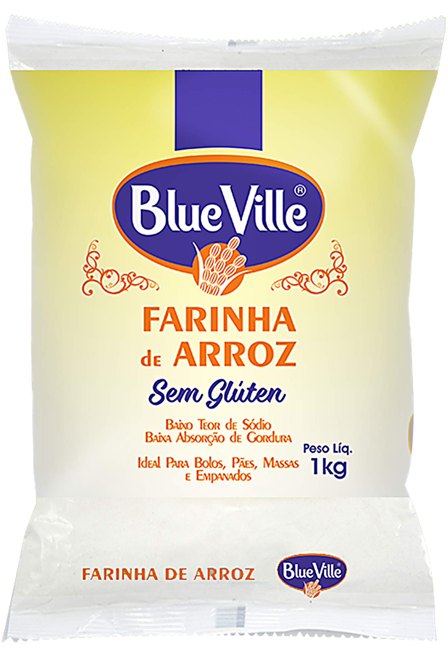 FARINHA ARROZ BLUE VILLE 1 KG