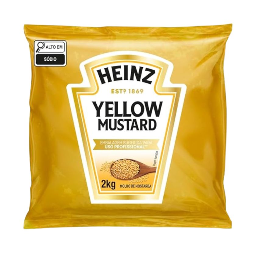 MOSTARDA AMAR.HEINZ 2 KG BAG