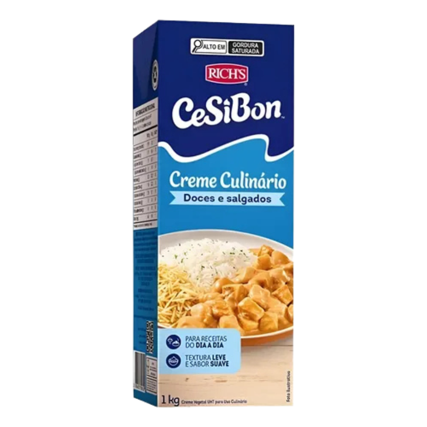 CREME CULINARIO 14% GORD.CESIBON 1 KG