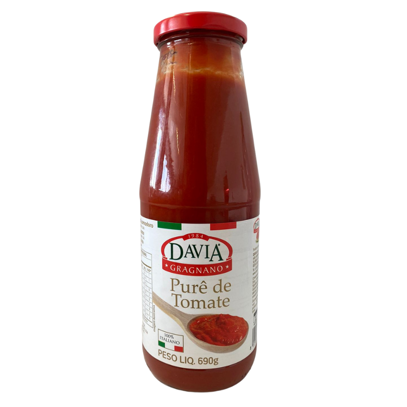MOLHO (PURE) TOMATE PASSATA DAVIA VIDRO 690G