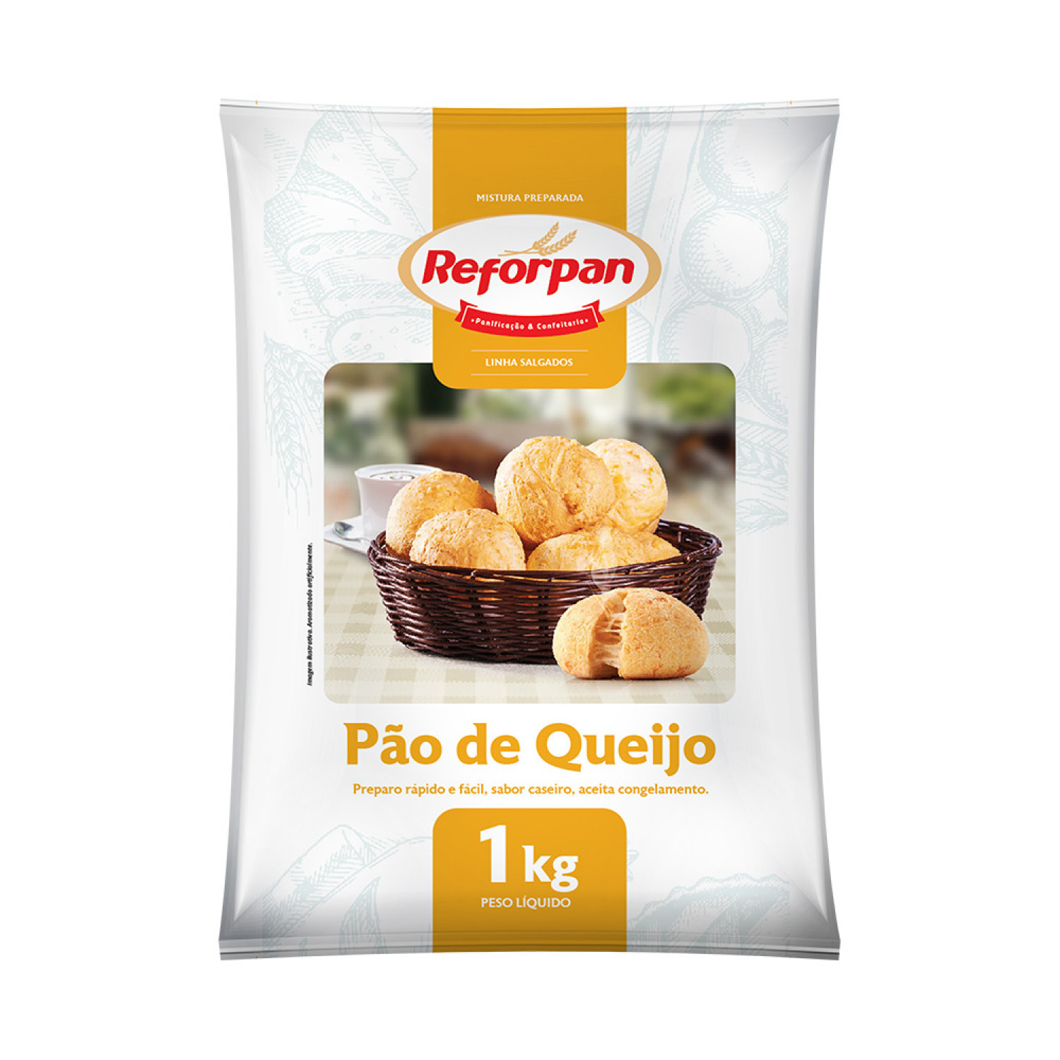 MISTURA PARA PÃO DE QUEIJO REFORPAN 1KG