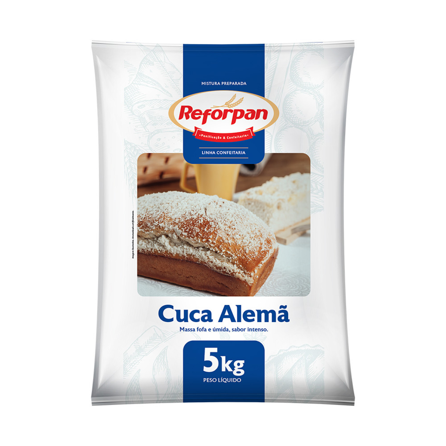 MISTURA P/CUCA ALEMÃ REFORPAN 5KG