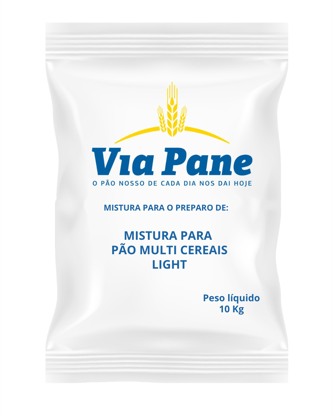 MISTURA PARA PÃO MULTICEREAIS LIGHT VIAPANE 10 KG