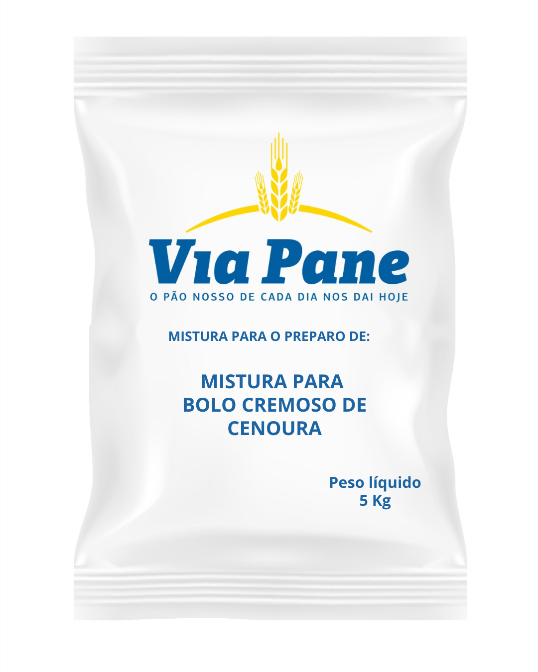 MISTURA PARA BOLO CENOURA VIAPANE 5 KG