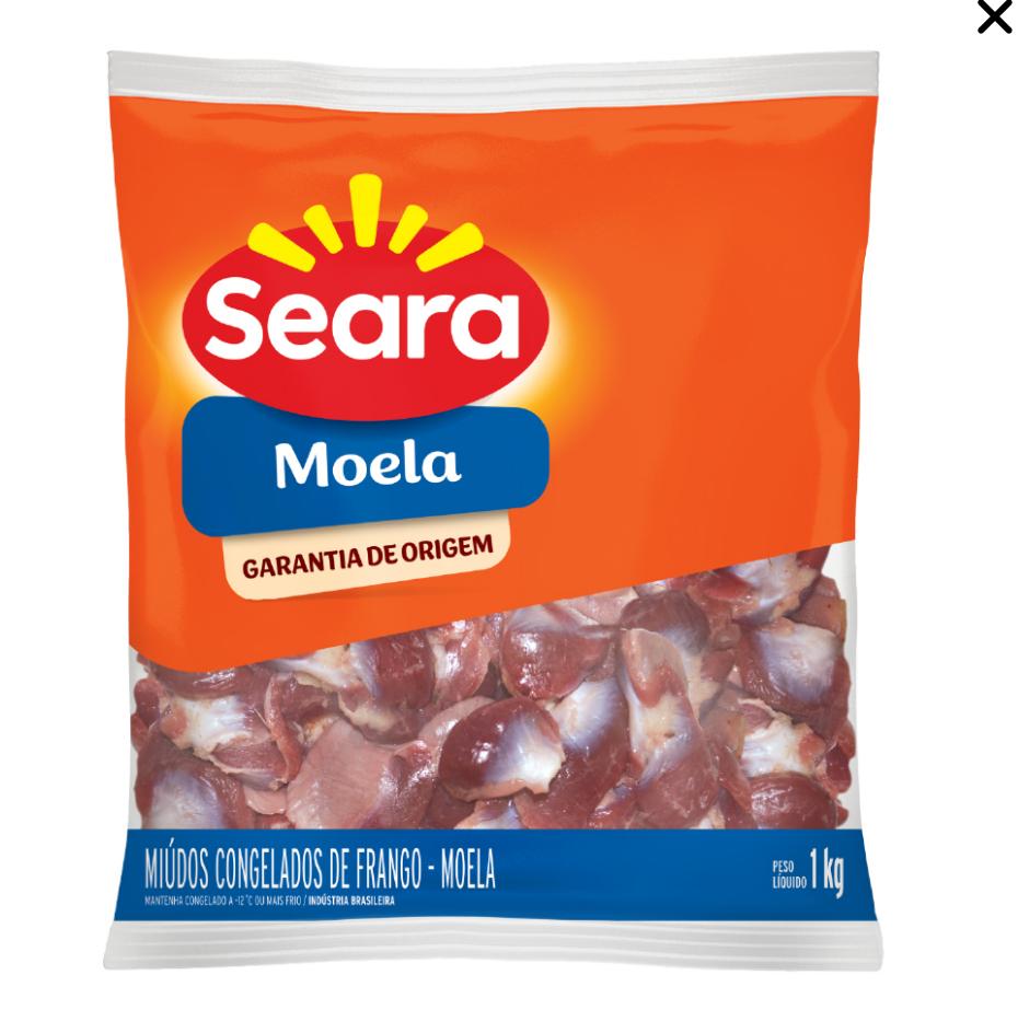 MOELA FRANGO CONGELADA SEARA 1 KG
