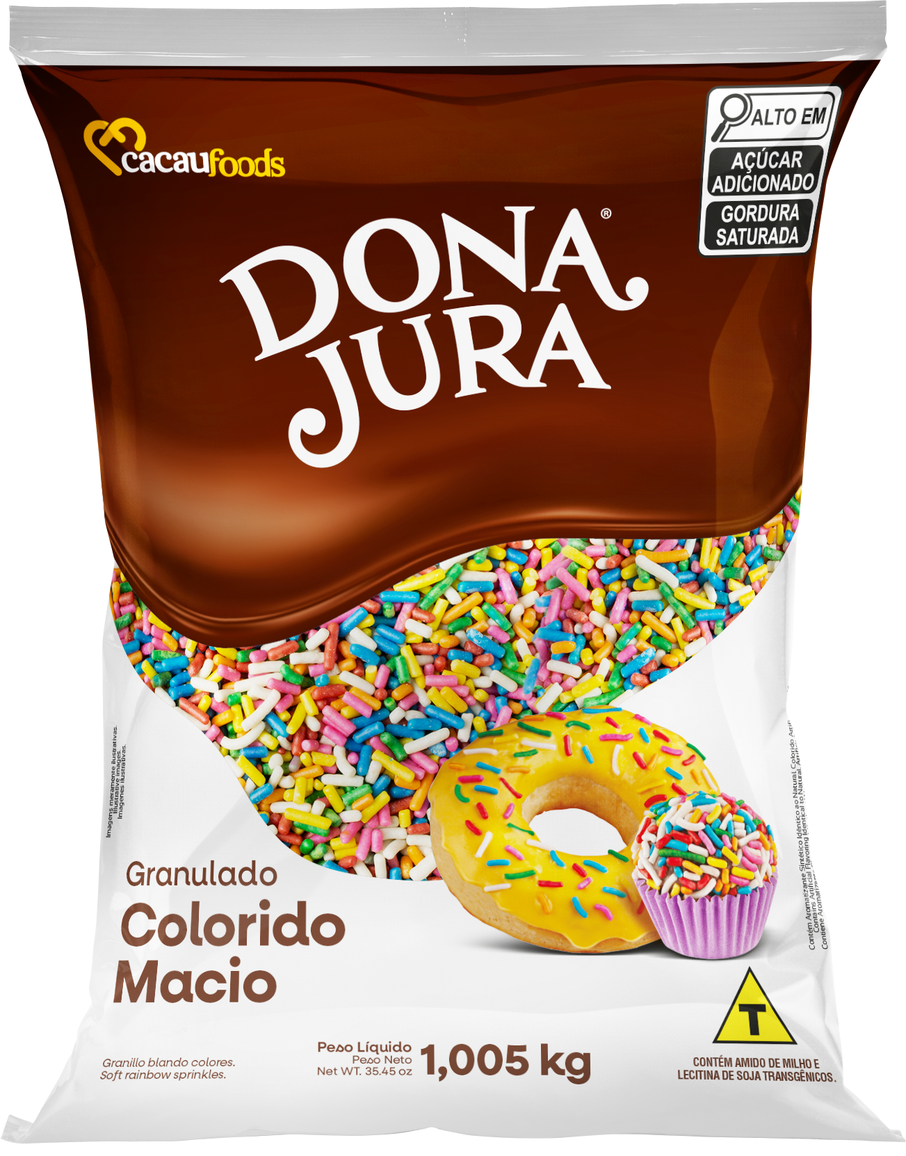 GRANULADO MACIO COLORIDO 1.005 KG