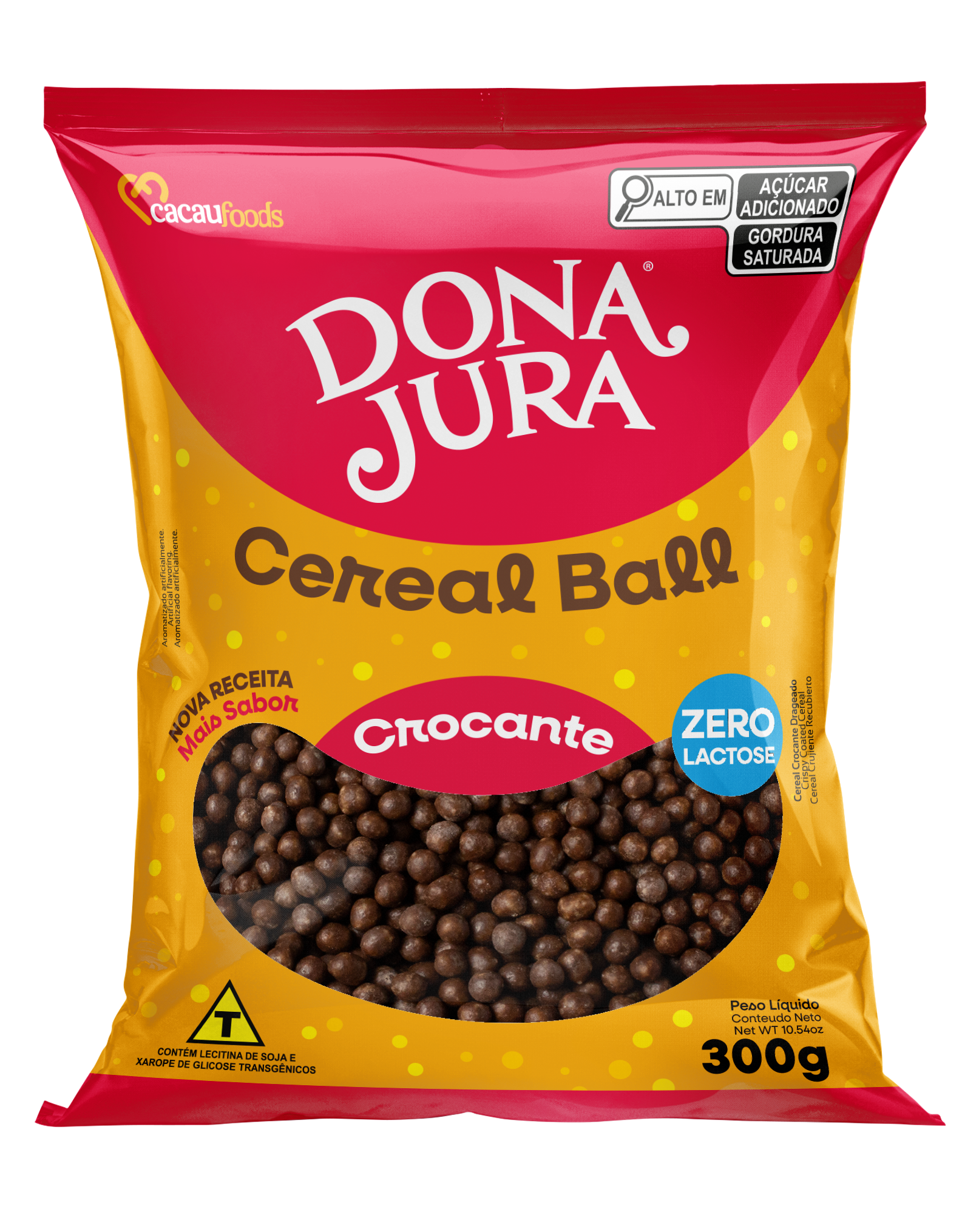CEREAL BALL CHOCOLATE MINI DONA JURA 300 G