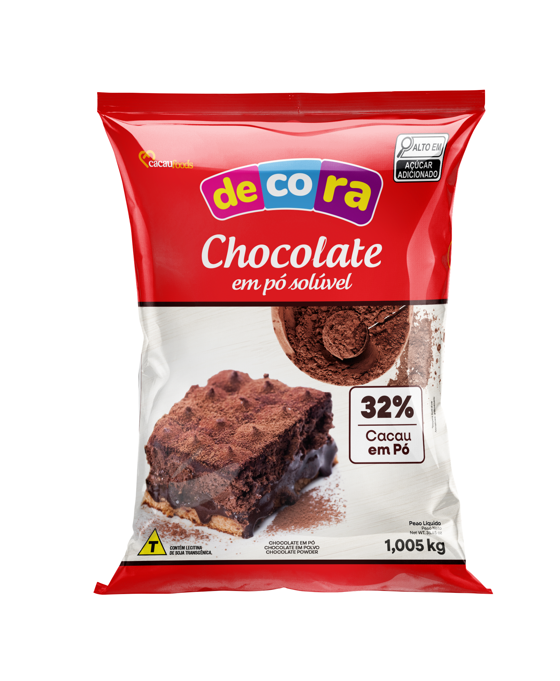 CHOCOLATE EM PÓ 32% DONA JURA 1,005 KG