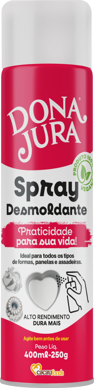 UNTAR FORMAS DONA JURA SPRAY 250 G