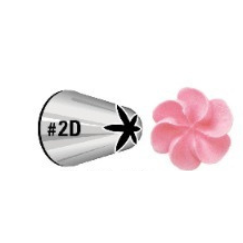 BICO PARA CONFEITAR REFERENCIA 2 D (FLOR) CAKE BRASIL