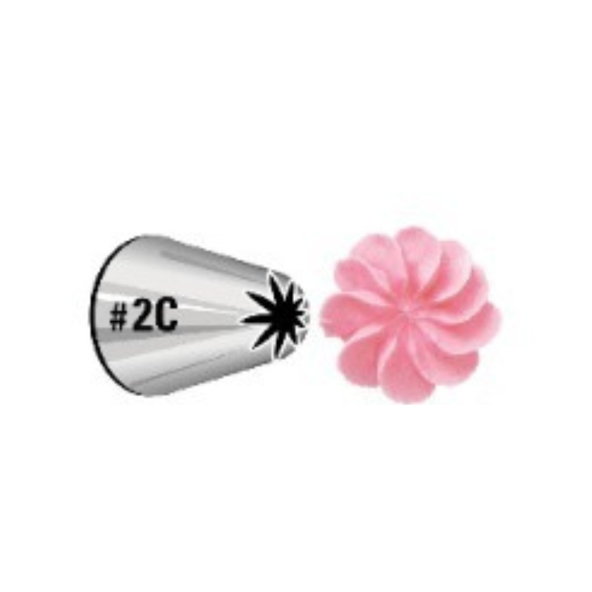 BICO PARA CONFEITAR REFERENCIA 2 C (FLOR) CAKE BRASIL