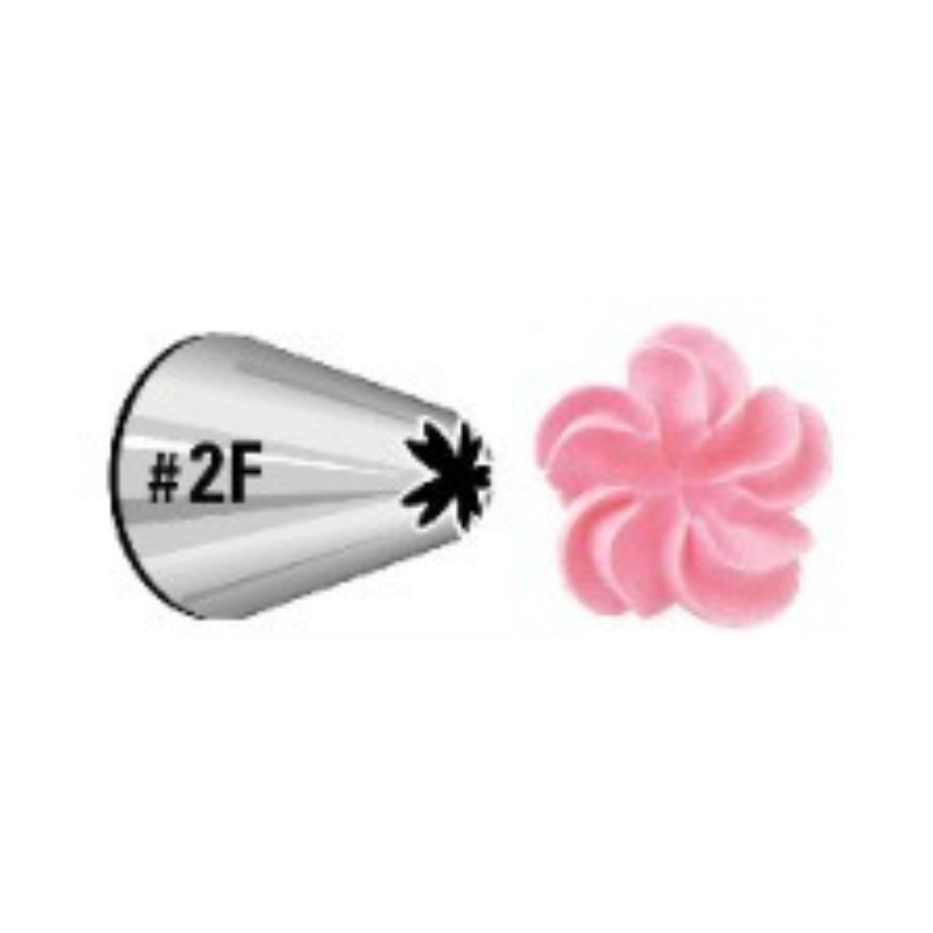 BICO PARA CONFEITAR REFERENCIA 2 F (FLOR) CAKE BRASIL