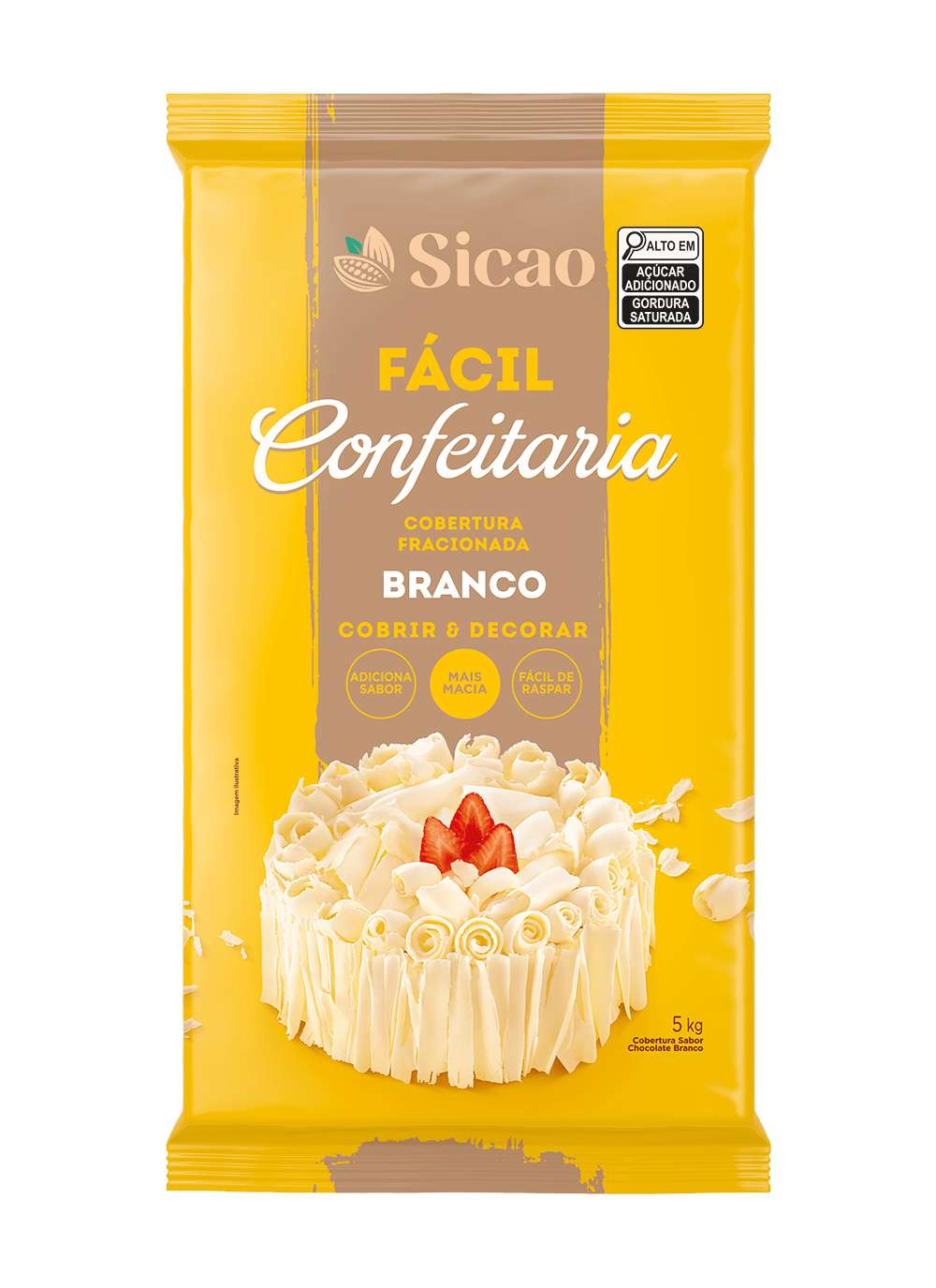 COBERTURA SICAO FACIL BRANCO FRACIONADA 5 KG