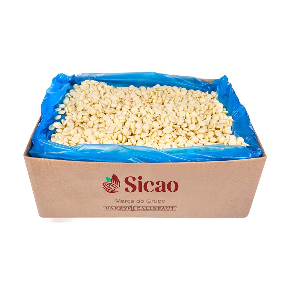 CHOCOLATE SICAO GOTAS NOBRE BRANCO 10KG