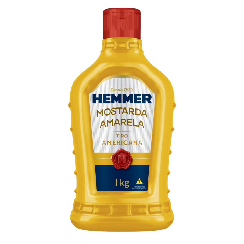 MOSTARDA AMARELA HEMMER 1 KG