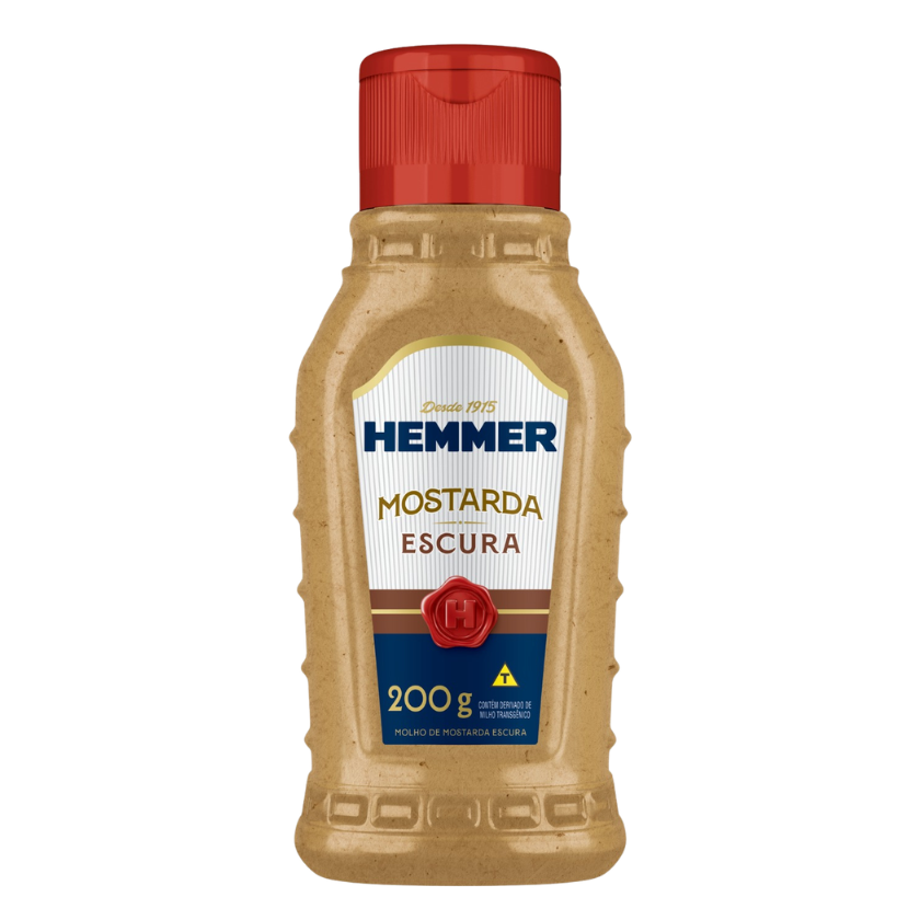 MOSTARDA ESCURA HEMMER 200 G