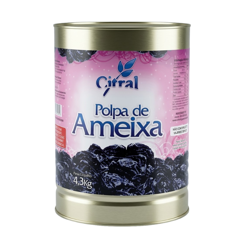 POLPA DE AMEIXA CITRAL 4,3 KG