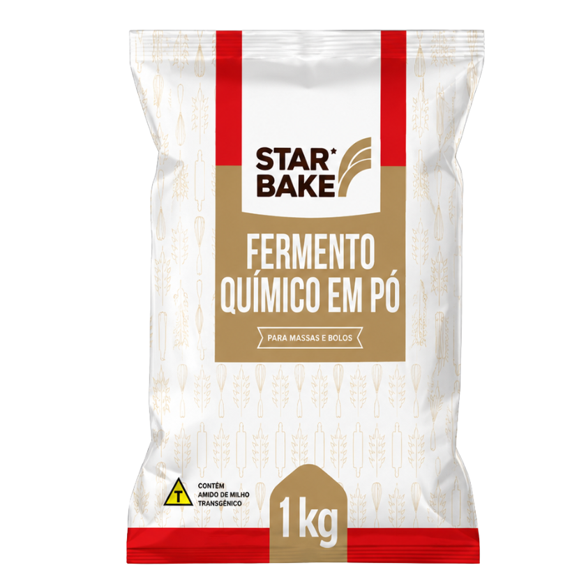 FERMENTO EM PÓ QUIMICO STARBAKE 1 KG