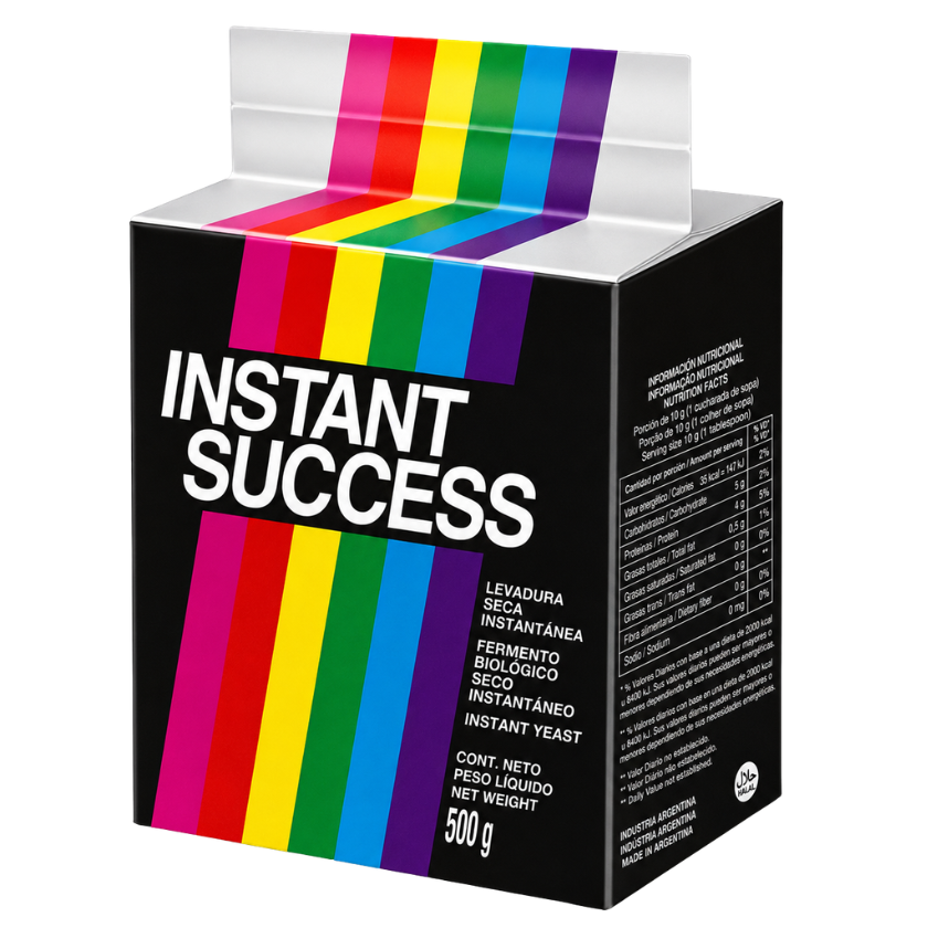 FERMENTO BIOLOGICO INSTANTANEO GOOD SUCCESS SALGADO 500G