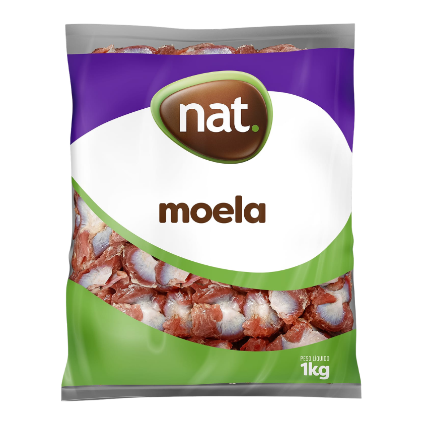 MOELA FRANGO CONGELADA NAT 1 KG