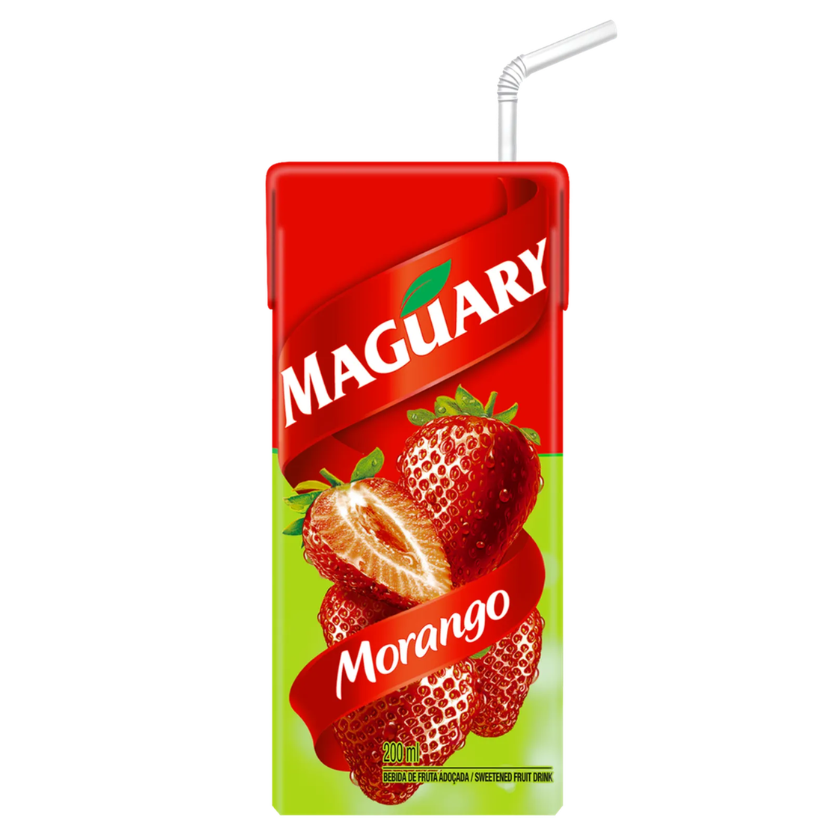 SUCO MAGUARY 200 ML MORANGO