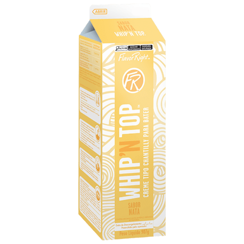 CHANTILLY CONGELADO NATA FLAVOR RIGHT 907 G