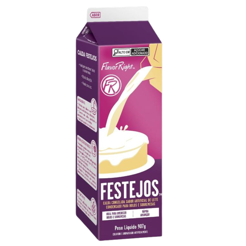 CALDA CONGELADA LEITE CONDENSADO FLAVOR RIGHT 907 G