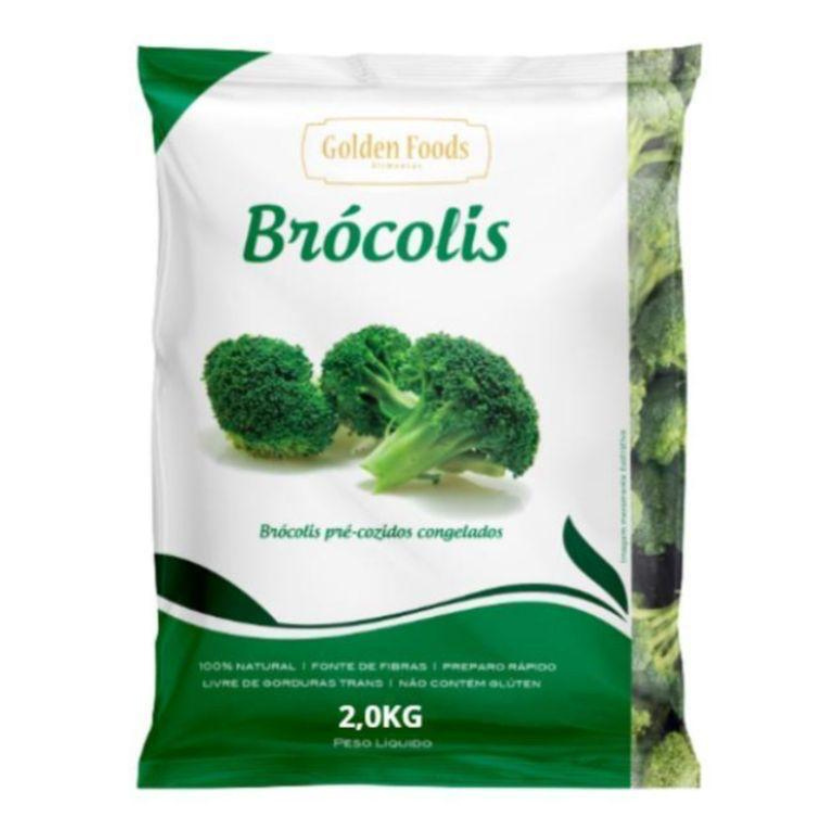 BRÓCOLIS CONGELADO GOLDEN FOODS 2 KG