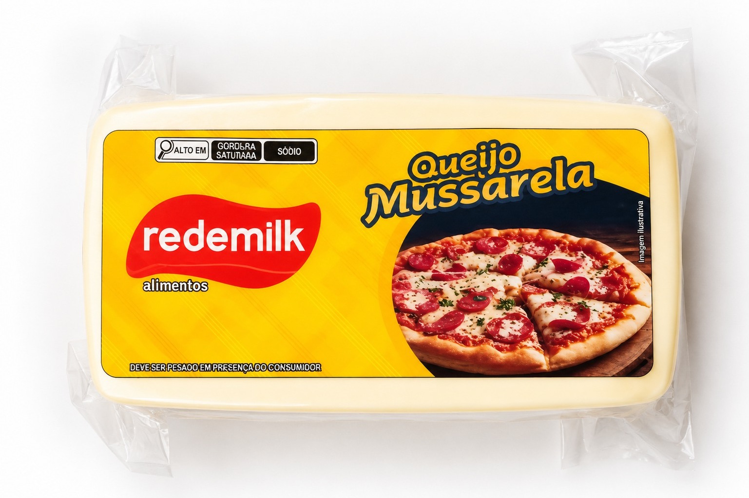 QUEIJO MUSSARELA INTEIRO REDEMILK KG