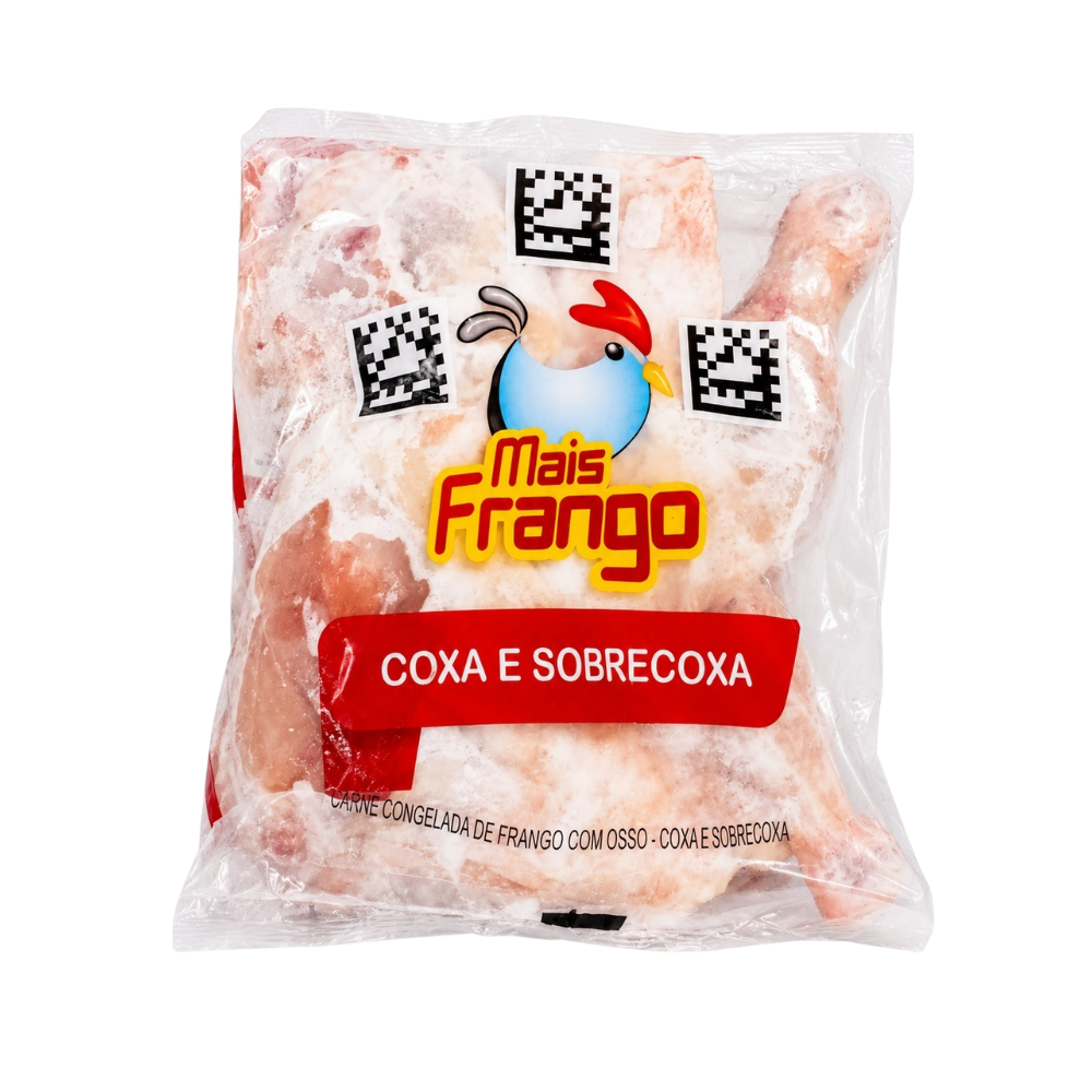 COXA COM SOBRECOXA CONGELADA INDIVIDUAL MAIS FRANGO 18 KG