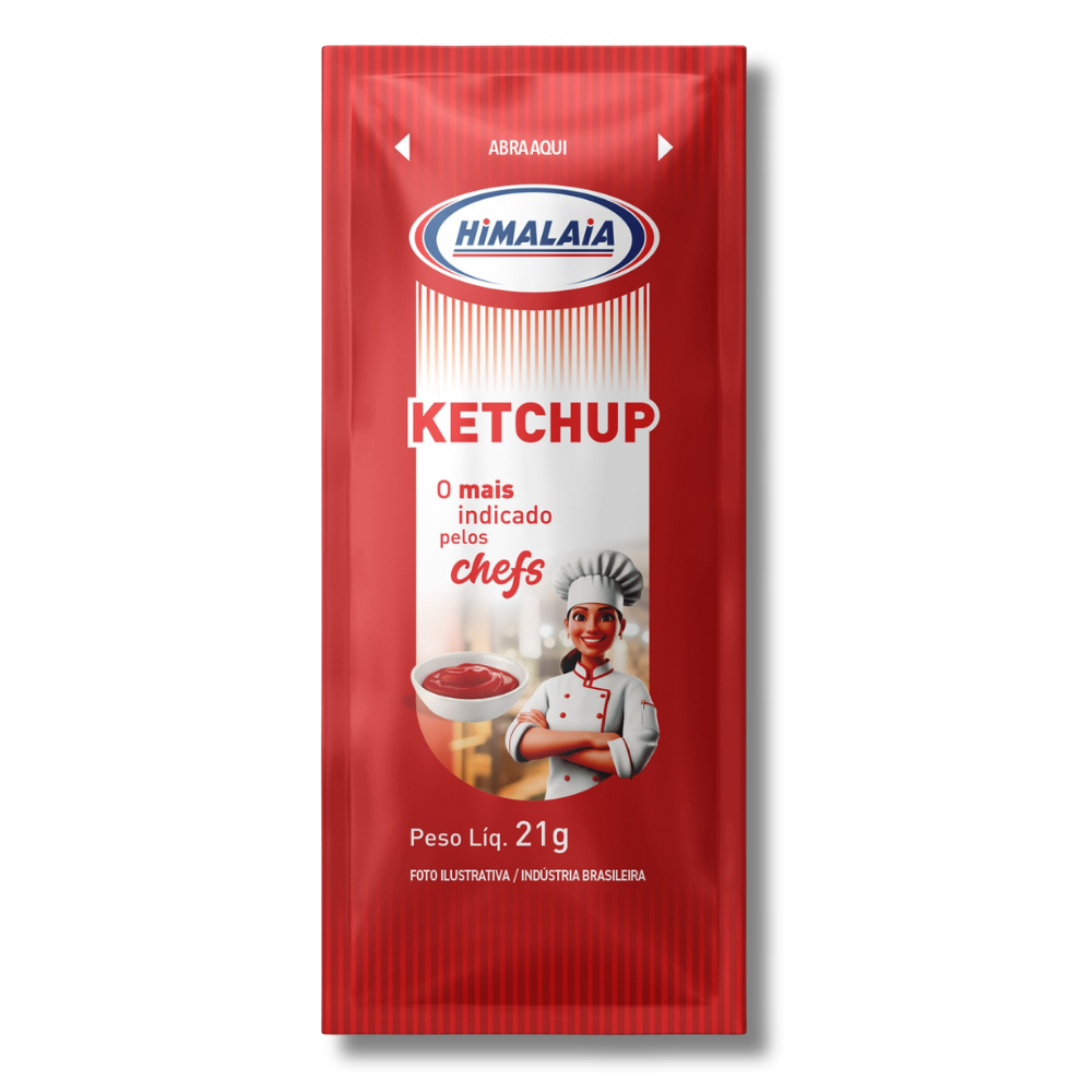 SACHÊ KETCHUP HIMALAIA 120X21 G