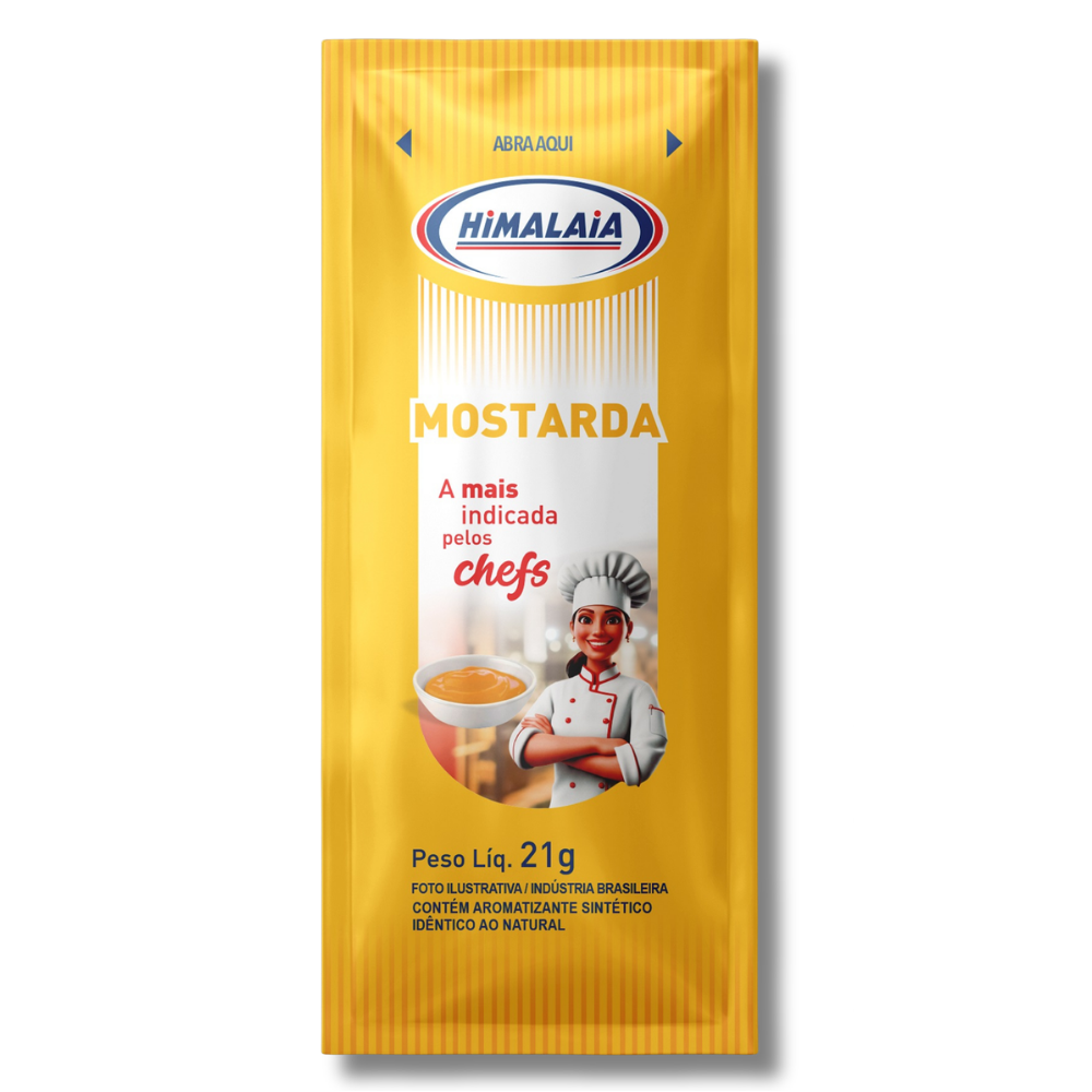 SACHÊ MOSTARDA HIMALAIA 120X21G