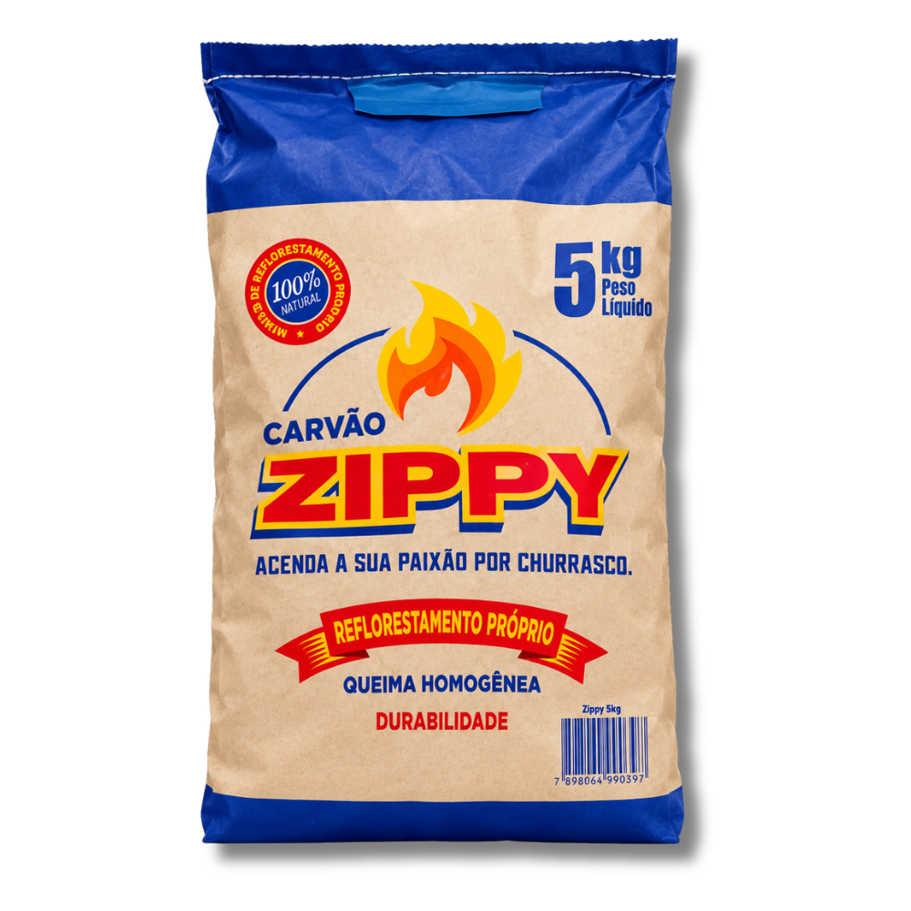 CARVÃO ZIPPY 5 KG