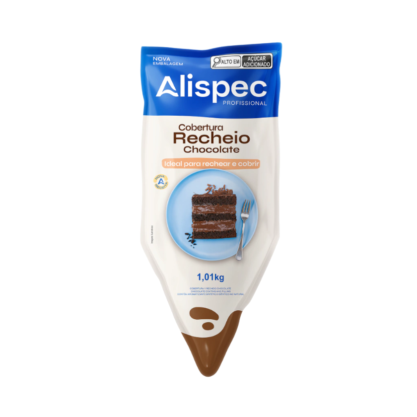 COBERTURA FORNEÁVEL CHOCOLATE ALISPEC 1,01KG