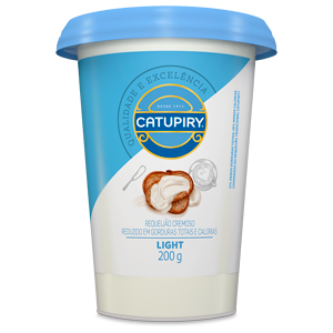 REQUEIJAO CREM.CATUPIRY LIGHT 200 G POTE