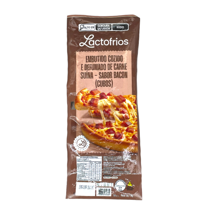 BACON DE PERNIL CUBOS LACTOFRIOS 1KG