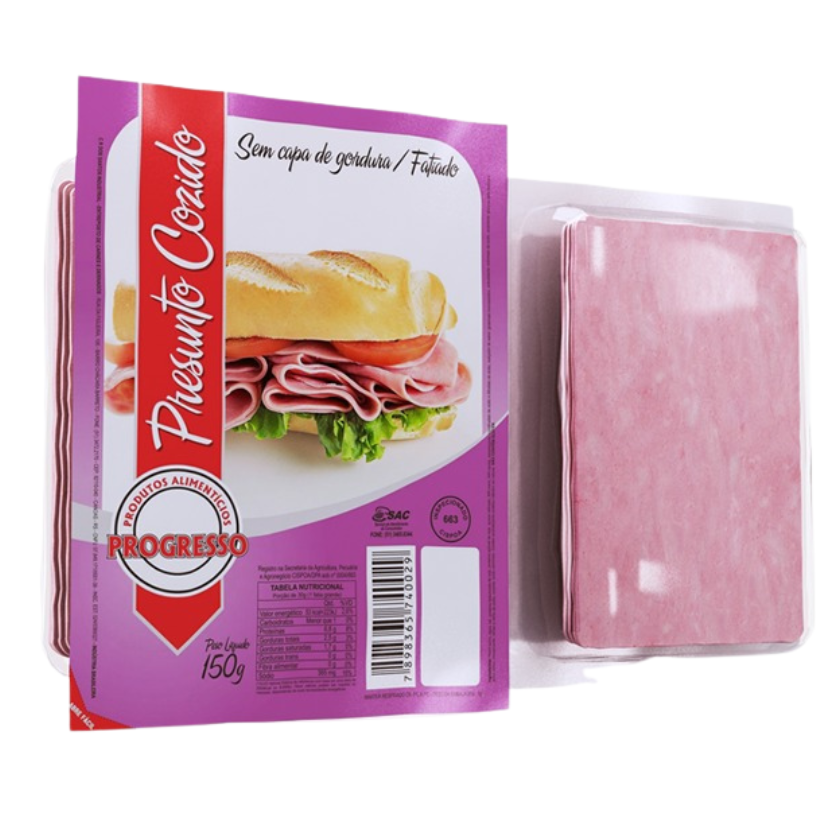 PRESUNTO FATIADO PROGRESSO 1 KG