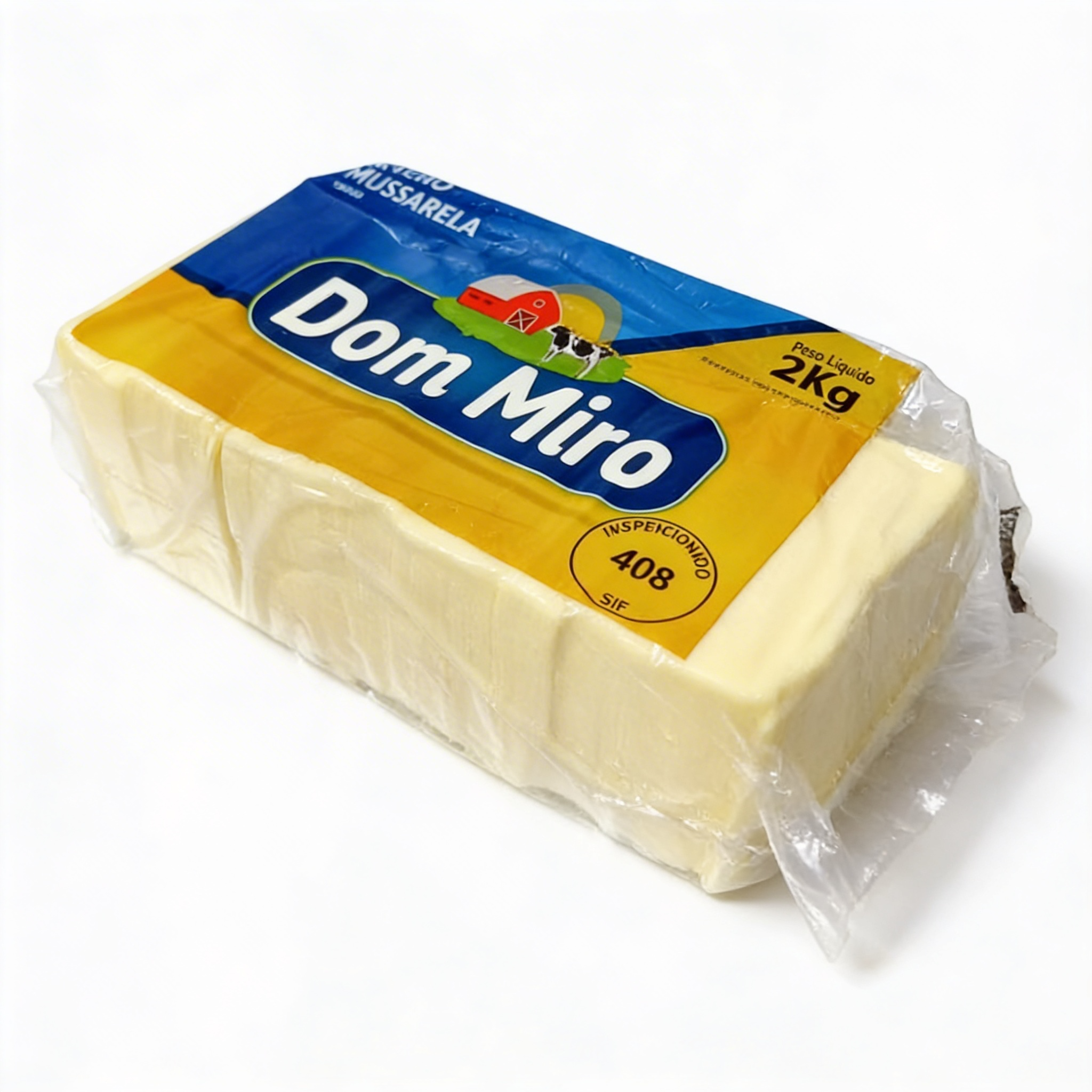 QUEIJO MUSSRELA FATIADO DOM MIRO 2KG