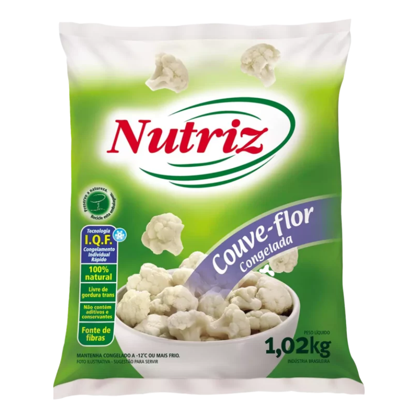 COUVE FLOR CONG.NUTRIZ 1,02 KG