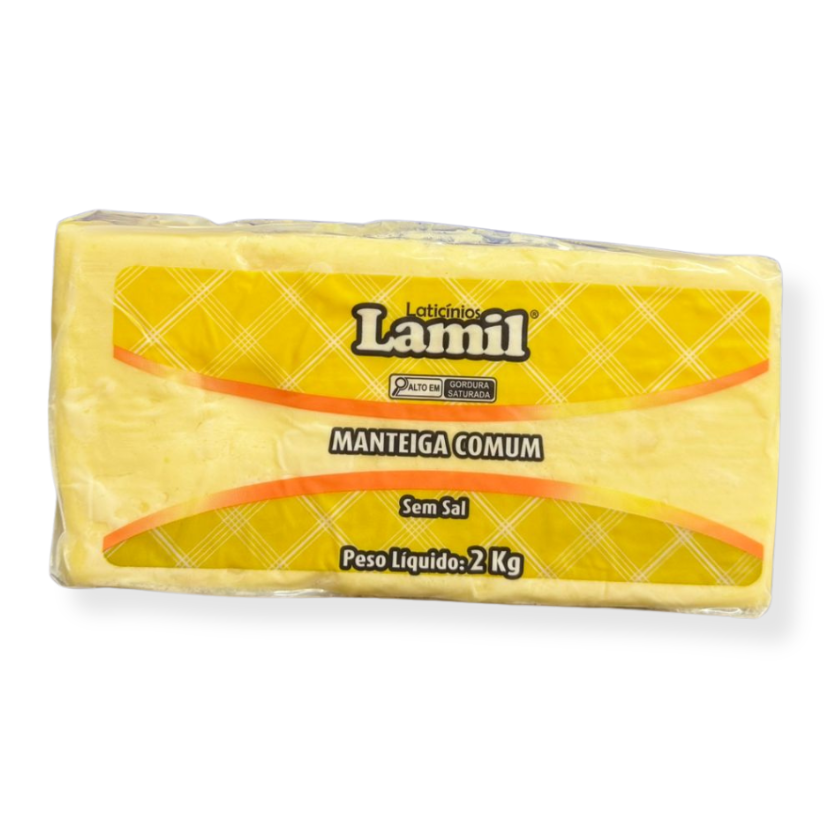 MANTEIGA SEM SAL LAMIL +-2 KG