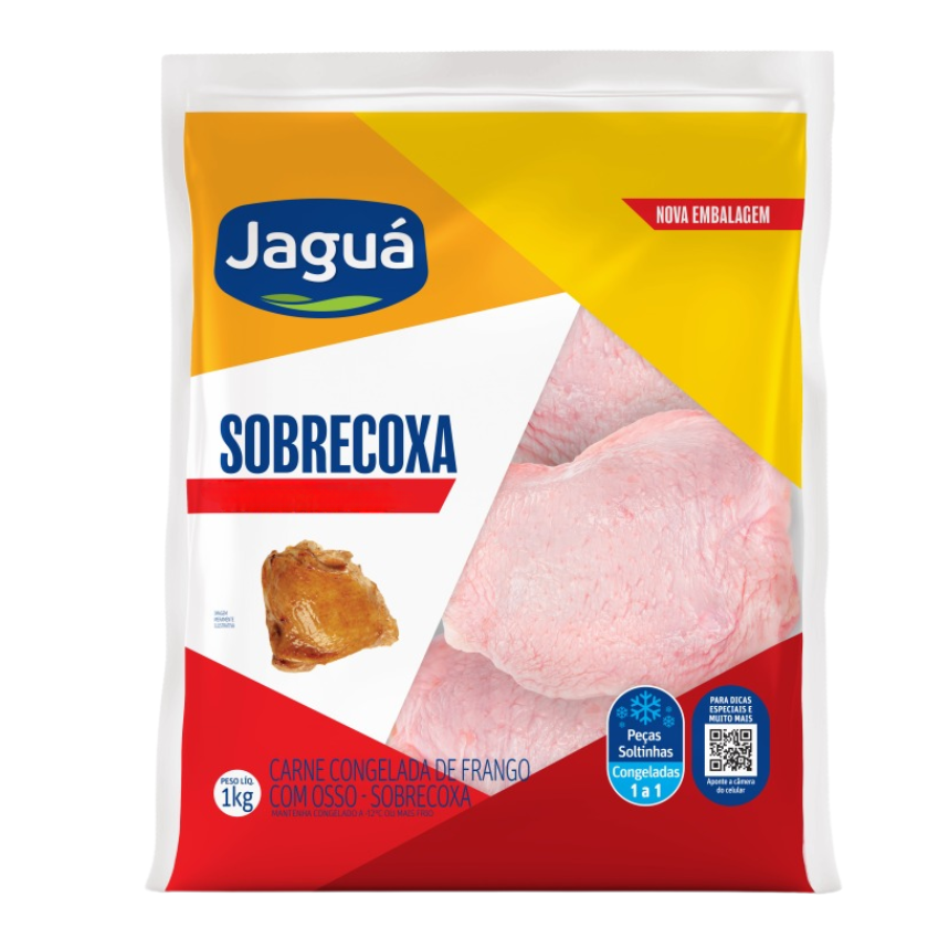 SOBRECOXA CONGELADA INDIVIDUAL JAGUAFRANGOS 20KG