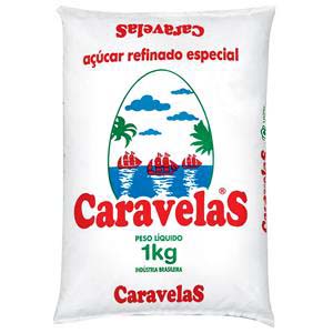 ACUÇAR REFINADO CARAVELAS 10X1KG