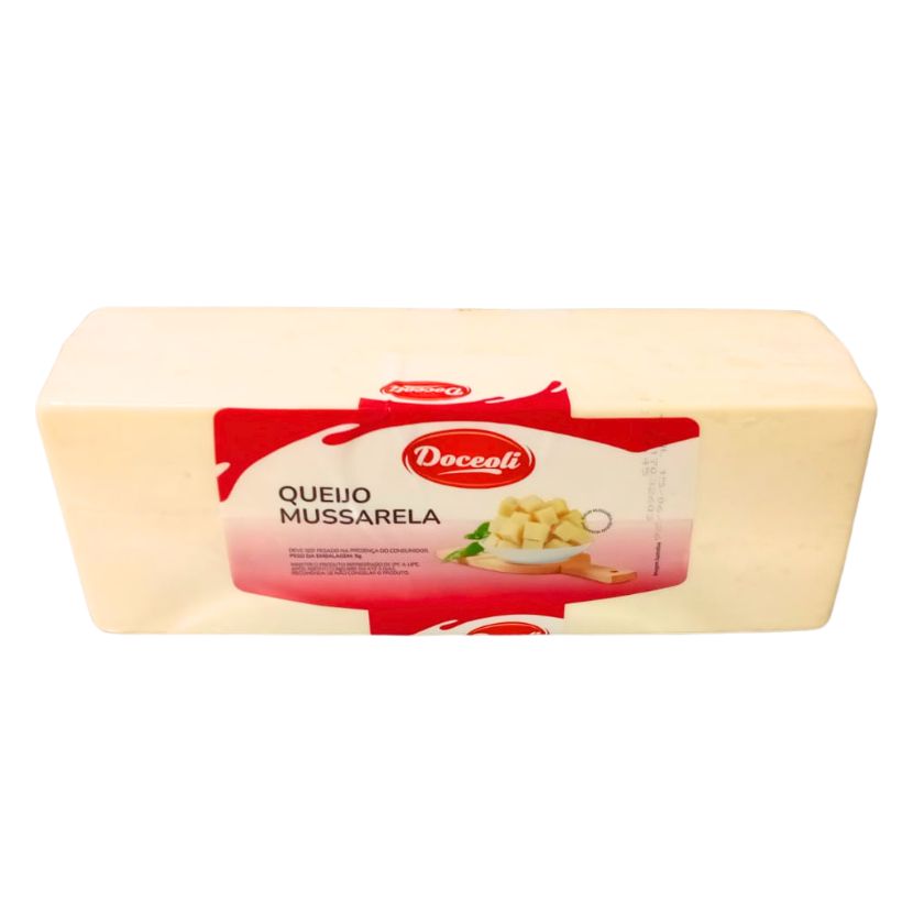 QUEIJO MUSSARELA INTEIRO DOCEOLI KG