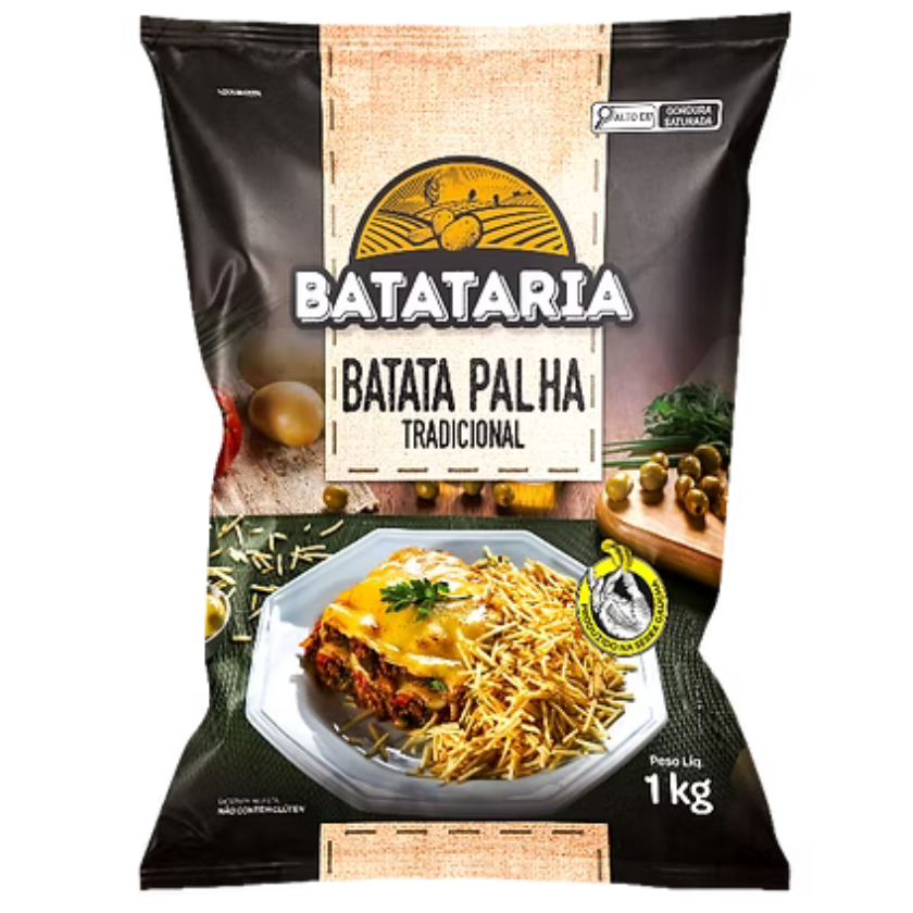 BATATA PALHA BATATARIA 1 KG
